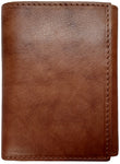 #P51201 RFID TriFold Men's RFID Protected, Genuine Leather Wallet With ID Window, 9 Credit Card Slots, 2 Hidden Pockets & Full Size Currency Compartment With Key Holder Paul & Taylor
