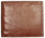#P51203 Mens RFID Protected, BIFOLD, Genuine Leather Wallet With 1 ID Window, 5 Credit Card Slots, 2 Hidden Pockets, Full Size Currency Compartment & Key Holder, Paul & Taylor
