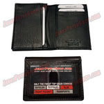 #401/3 SLIM/Front Pocket, 1 ID Window Slot, 5 Credit Card Slots & 1 Expandable Gusseted Pocket
