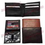 #62317 RFID Protected Leather BIFOLD Wallet, Removable ID Holder With 2 ID Slots & 7 Credit Card Slots, Pic 3